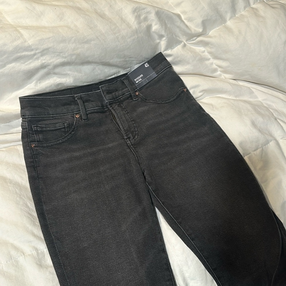 Brand New Express Skyscraper Black Denim Pants